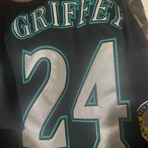 Rare Mitchell and Ness Ken Griffey Jr 2010 Number Retirement Jersey